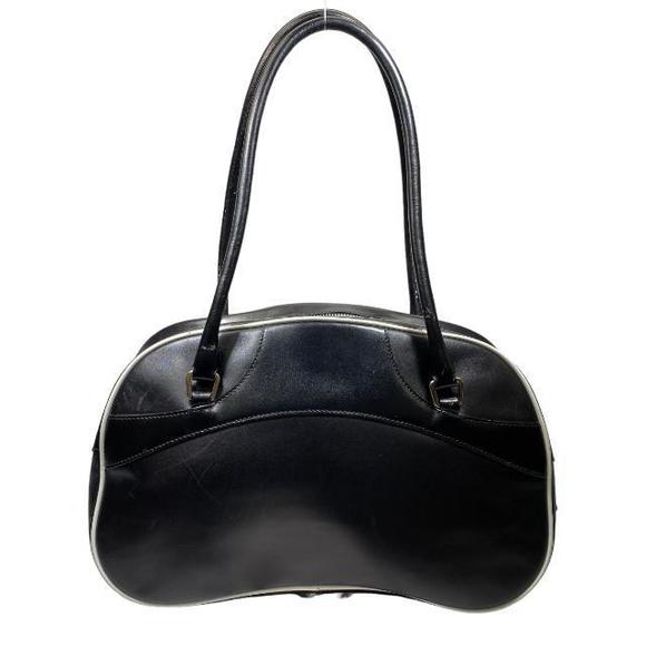 Prada Boston Bag Leather Black - Picture 2 of 8